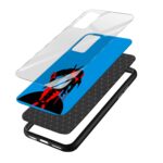 Deadpool Printed Glass Back Phone Case - Image 3