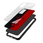 Deadpool Printed Glass Back Phone Case - Image 3