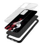Deadpool Printed Glass Back Phone Case - Image 3