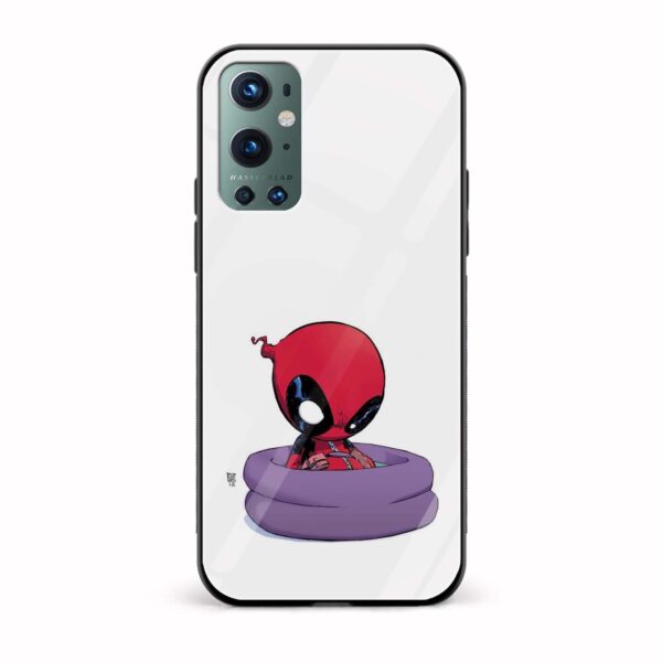 Deadpool - Animated Print Glass Back Phone Case