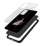 Deadpool Printed Glass Back Phone Case - Image 3