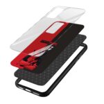 Deadpool Printed Glass Back Phone Case - Image 3