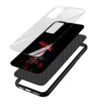 Deadpool Printed Glass Back Phone Case - Image 3