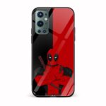 Deadpool Printed Glass Back Phone Case