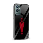 Deadpool Printed Glass Back Phone Case - Image 2