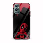 Deadpool Printed Glass Back Phone Case