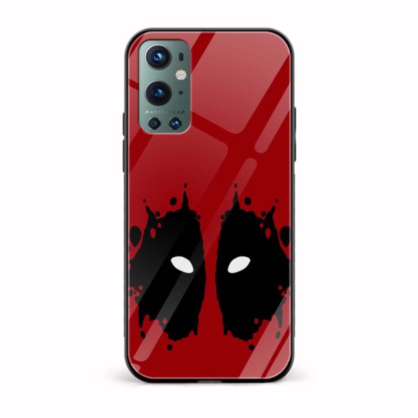 Deadpool Printed Glass Back Phone Case