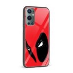 Deadpool Printed Glass Back Phone Case - Image 2