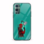 Deadpool Printed Glass Back Phone Case