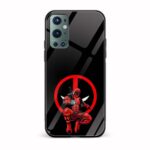 Deadpool Printed Glass Back Phone Case