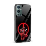 Deadpool Printed Glass Back Phone Case - Image 2