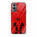 Deadpool Printed Glass Back Phone Case