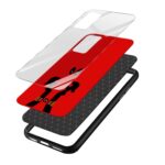 Deadpool Printed Glass Back Phone Case - Image 3