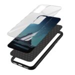 Minimal Printed Glass Back Phone Case - Image 3