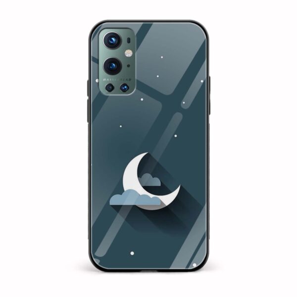 Minimal Printed Glass Back Phone Case