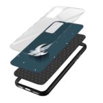 Minimal Printed Glass Back Phone Case - Image 3