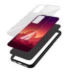 Minimal Printed Glass Back Phone Case - Image 3