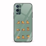Minimal - Pug Printed Glass Back Phone Case