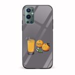 Minimal Printed Glass Back Phone Case