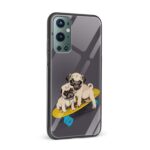 Minimal - Pug Printed Glass Back Phone Case - Image 2