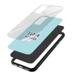 I Love Fitness Printed Glass Back Phone Case - Image 3
