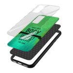 Make Your Body Printed Glass Back Phone Case - Image 3