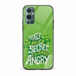 Hulk Printed Glass Back Phone Case