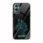 Hulk Printed Glass Back Phone Case