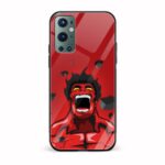 Hulk Red Printed Glass Back Phone Case