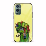 Hulk Printed Glass Back Phone Case