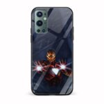 Ironman Printed Glass Back Phone Case