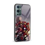 Ironman Printed Glass Back Phone Case - Image 2