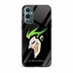 Joker Printed Glass Back Phone Case