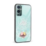 Love Printed Glass Back Phone Case - Image 2