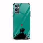 Love Printed Glass Back Phone Case