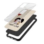 Love Printed Glass Back Phone Case - Image 3
