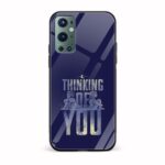 Love Printed Glass Back Phone Case