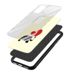 Love Printed Glass Back Phone Case - Image 3