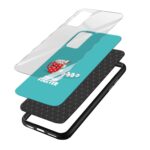 Typography Printed Glass Back Phone Case - Image 3