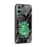 Typography Printed Glass Back Phone Case - Image 2