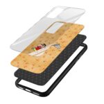 Shinchan Printed Glass Back Phone Case - Image 3