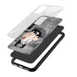 Shinchan Printed Glass Back Phone Case - Image 3