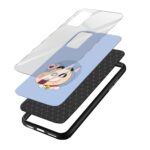 Shinchan Printed Glass Back Phone Case - Image 3
