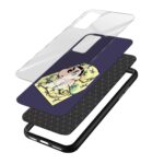 Shinchan Printed Glass Back Phone Case - Image 3