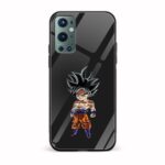 Goku Printed Glass Back Phone Case