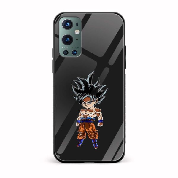 Goku Printed Glass Back Phone Case