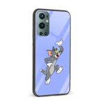 Tom Cartoon Printed Glass Back Phone Case - Image 2