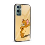 Jerry Cartoon Printed Glass Back Phone Case - Image 2