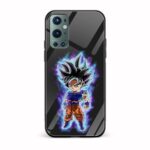 Goku Printed Glass Back Phone Case