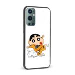 Shinchan Printed Glass Back Phone Case - Image 2